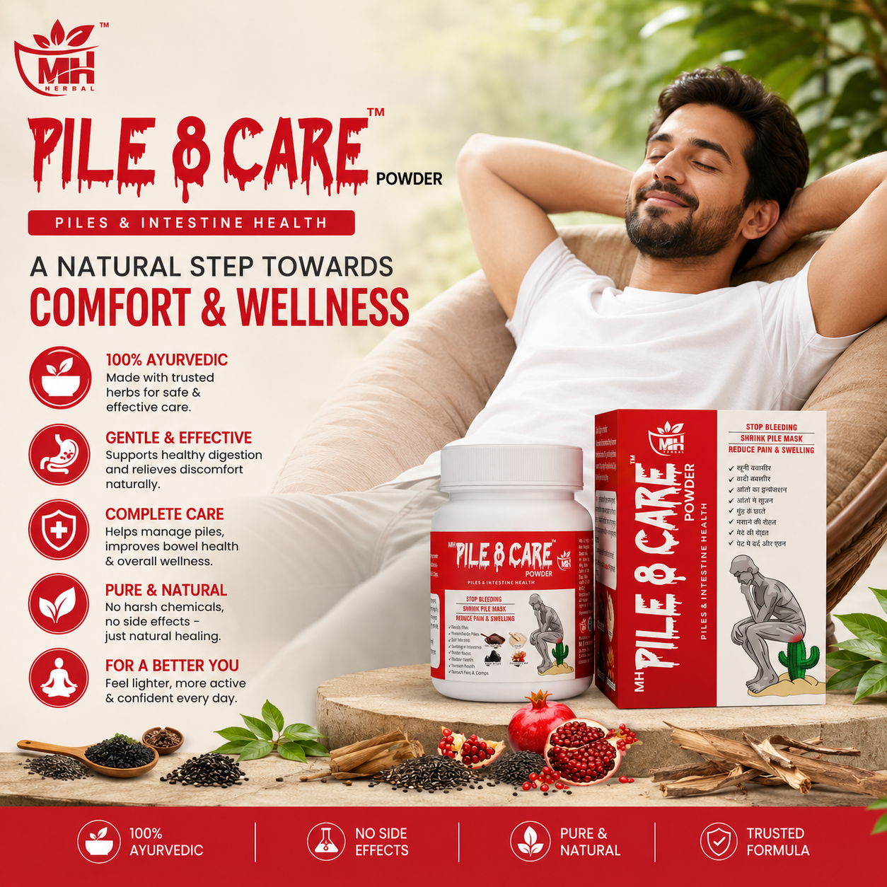 MH Pile 8 Care™ Powder