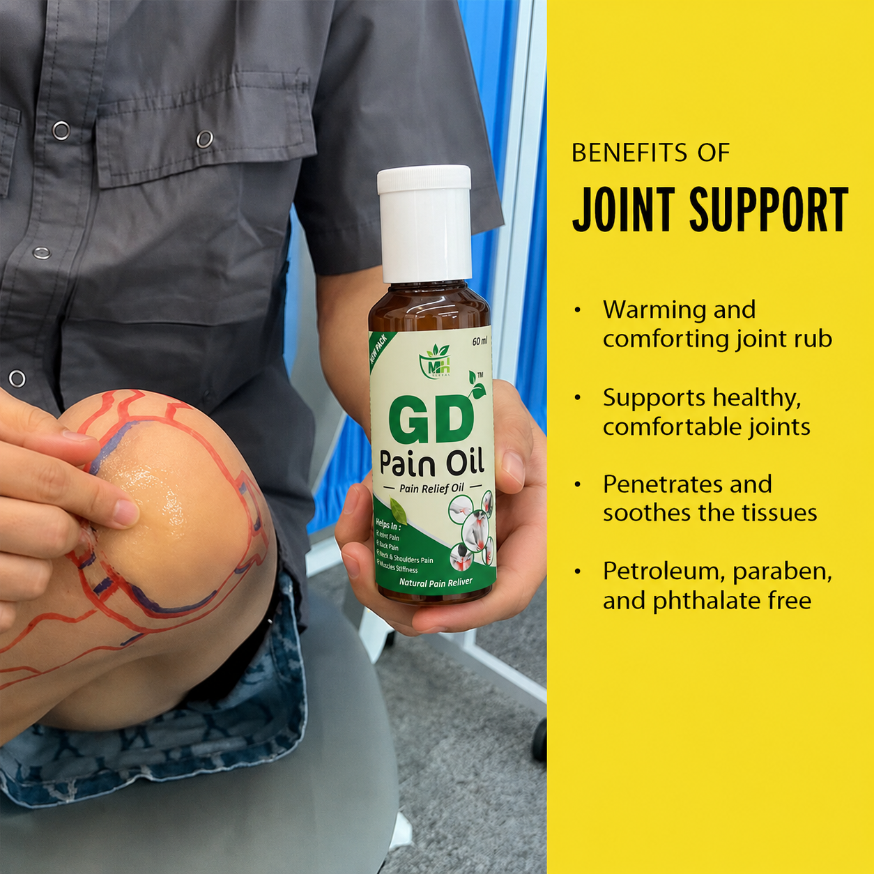 GD Joint & Back Pain Relief Combo (Buy 1 Get 3)