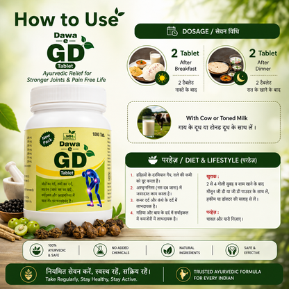 Dawa e gd jar 1000 tablets