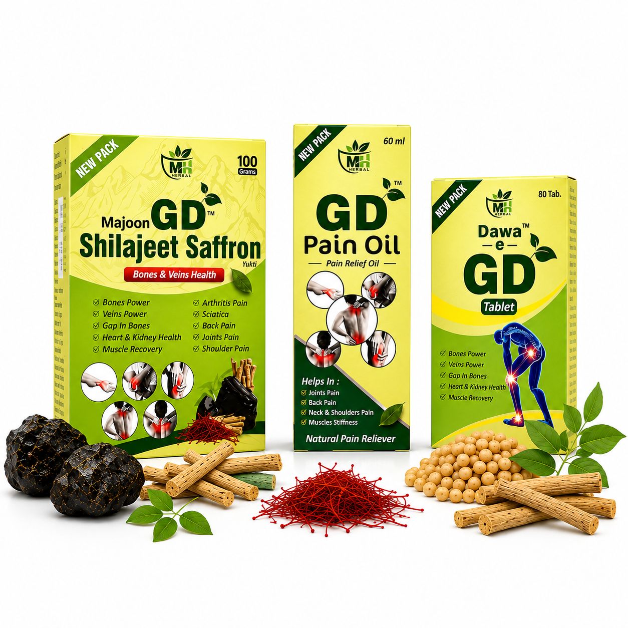 MH Herbal GD Pain Care Combo
