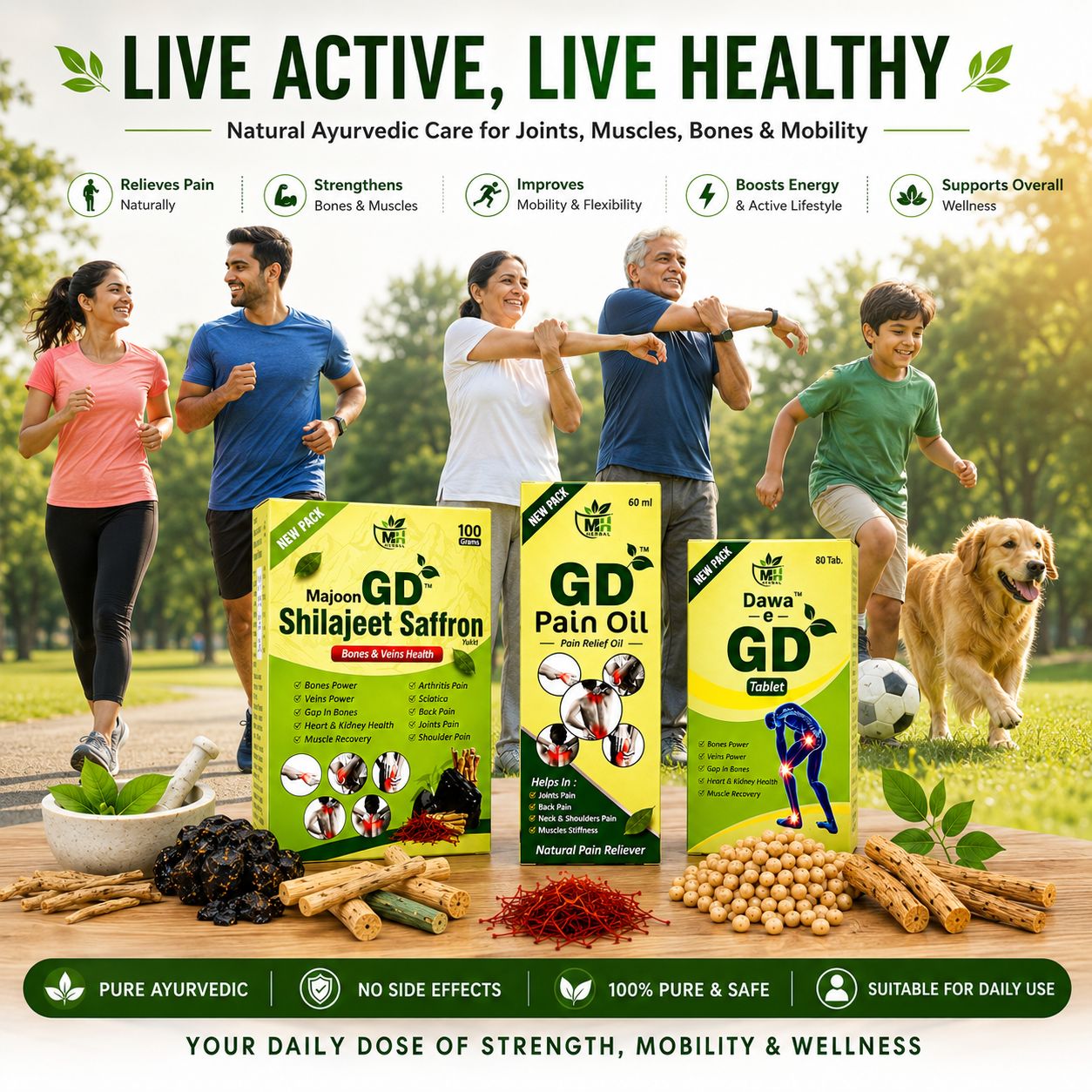 MH Herbal GD Pain Care Combo